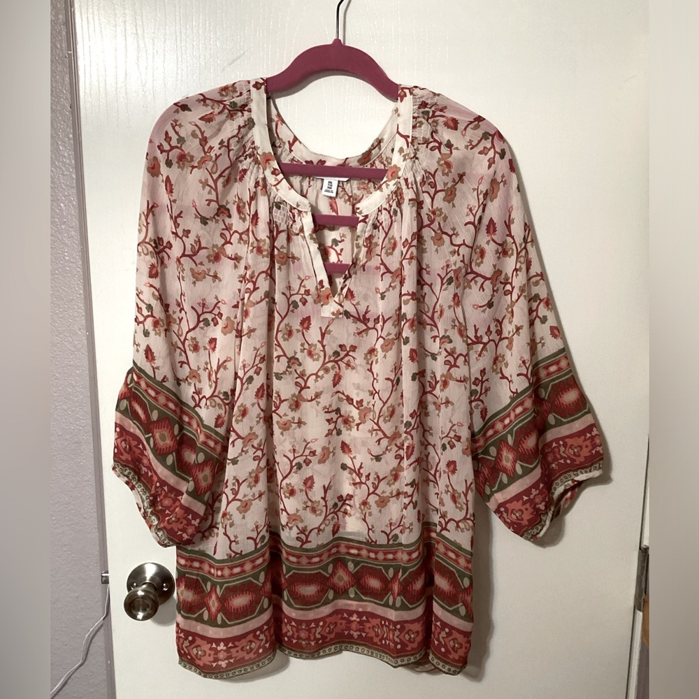 V-Neck Blouse